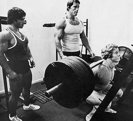 old school squats