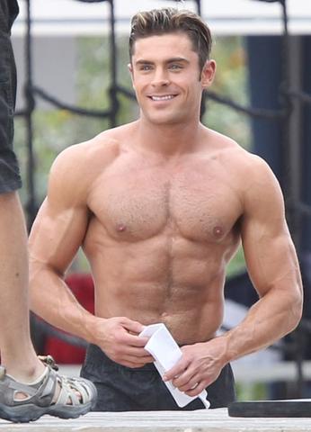 zac efron steroids