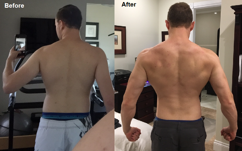 clenbuterol before and after