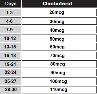 Clenbuterol Cycle and Dosage Information for Men and Women - Inside ...