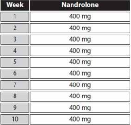 cycle deca durabolin seul