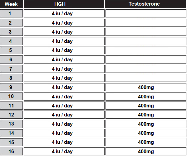 hgh testosterone cycle