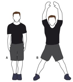 jumping jack exercise