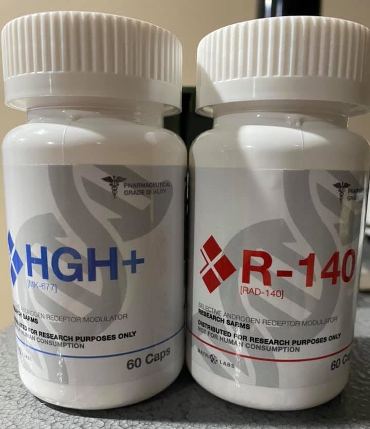 hgh and rad 140 bottles