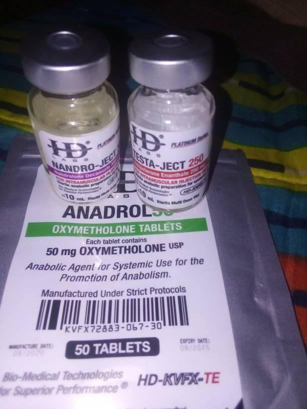 test sustanon 250 anadrol