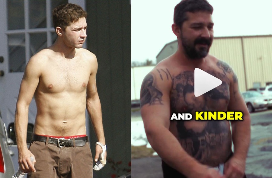 Shia LaBeouf SARMs transformation