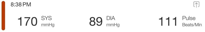 Sphygmomanometry readings