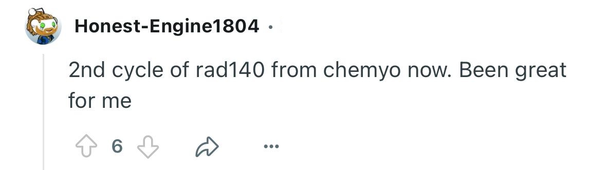 Chemyo review on Reddit